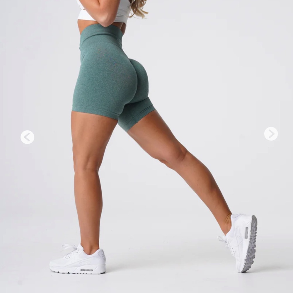 Forest Green Pro seamless shorts nvgtn
